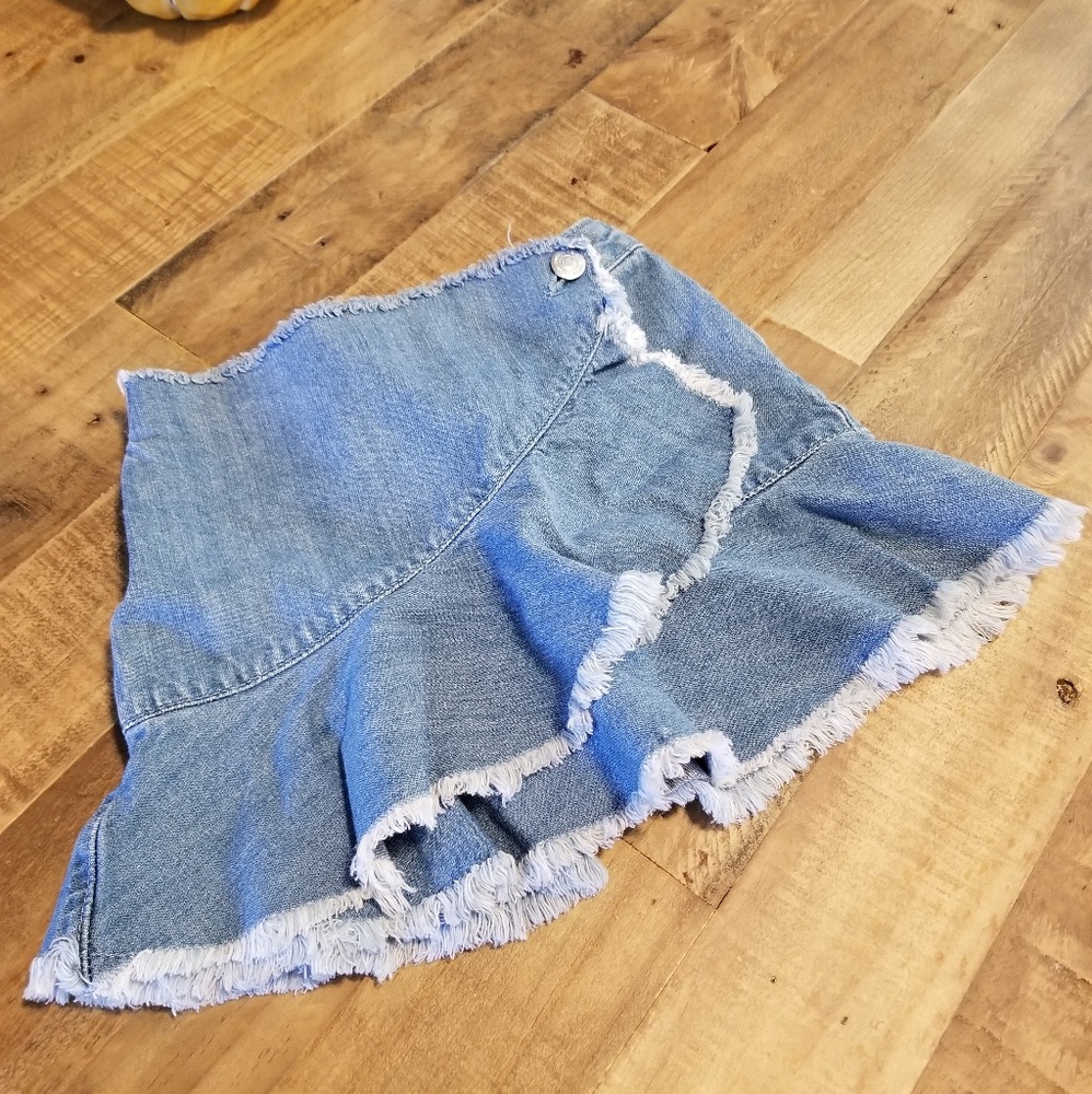 Zara Girl's Denim Skirt